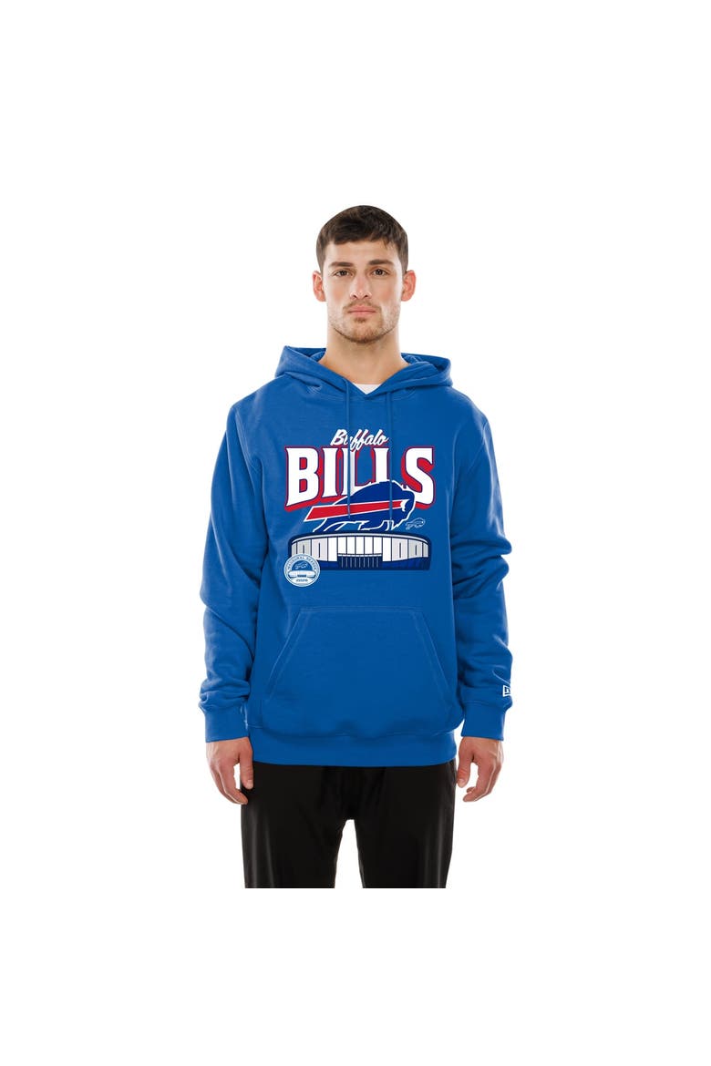 Men's New Era  Royal Buffalo Bills Highmark Stadium Inaugural Season Hoodie, Main, color, Royal