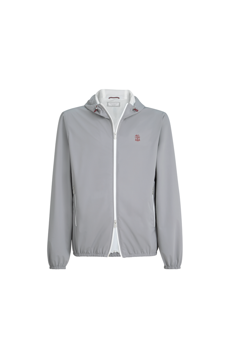 Brunello Cucinelli Nylon jacket, Main, color, Grey