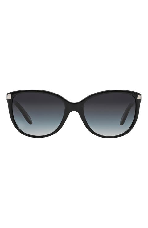 57mm Cat Eye Sunglasses