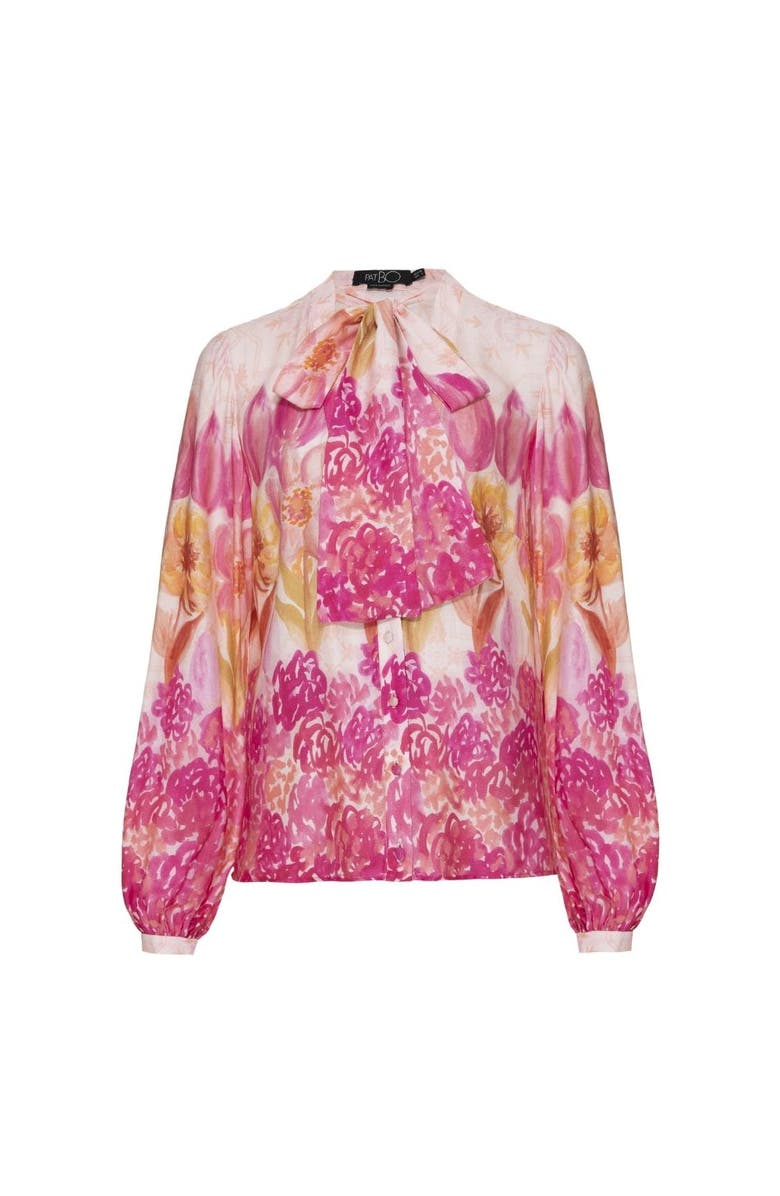 PatBO Sintra Flower Shirt, Alternate, color, 