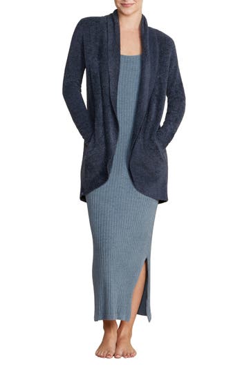 Barefoot Dreams ® Cozychic® Lite® Circle Cardigan In Purple