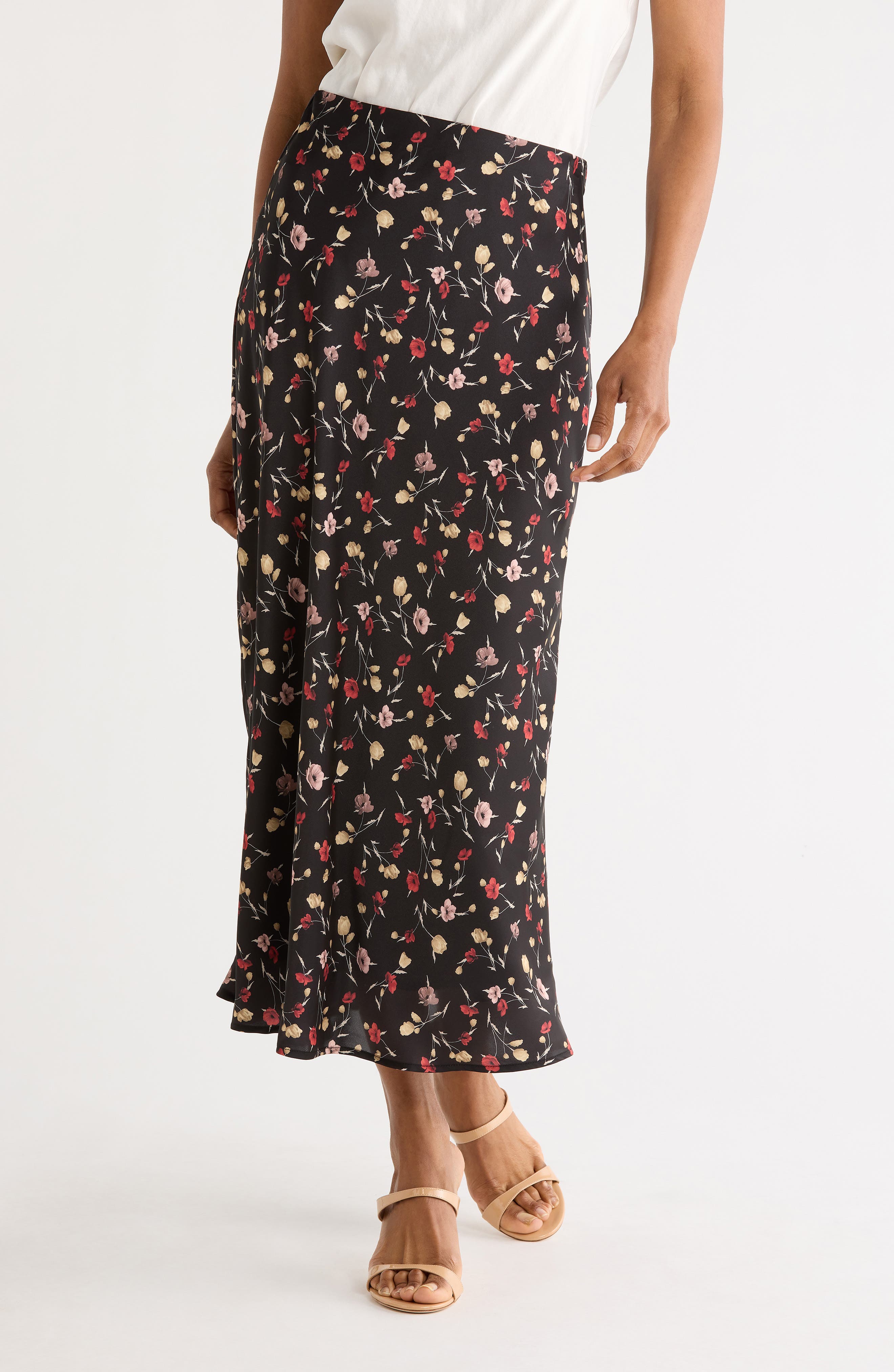 Joie Printed Maxi Skirt