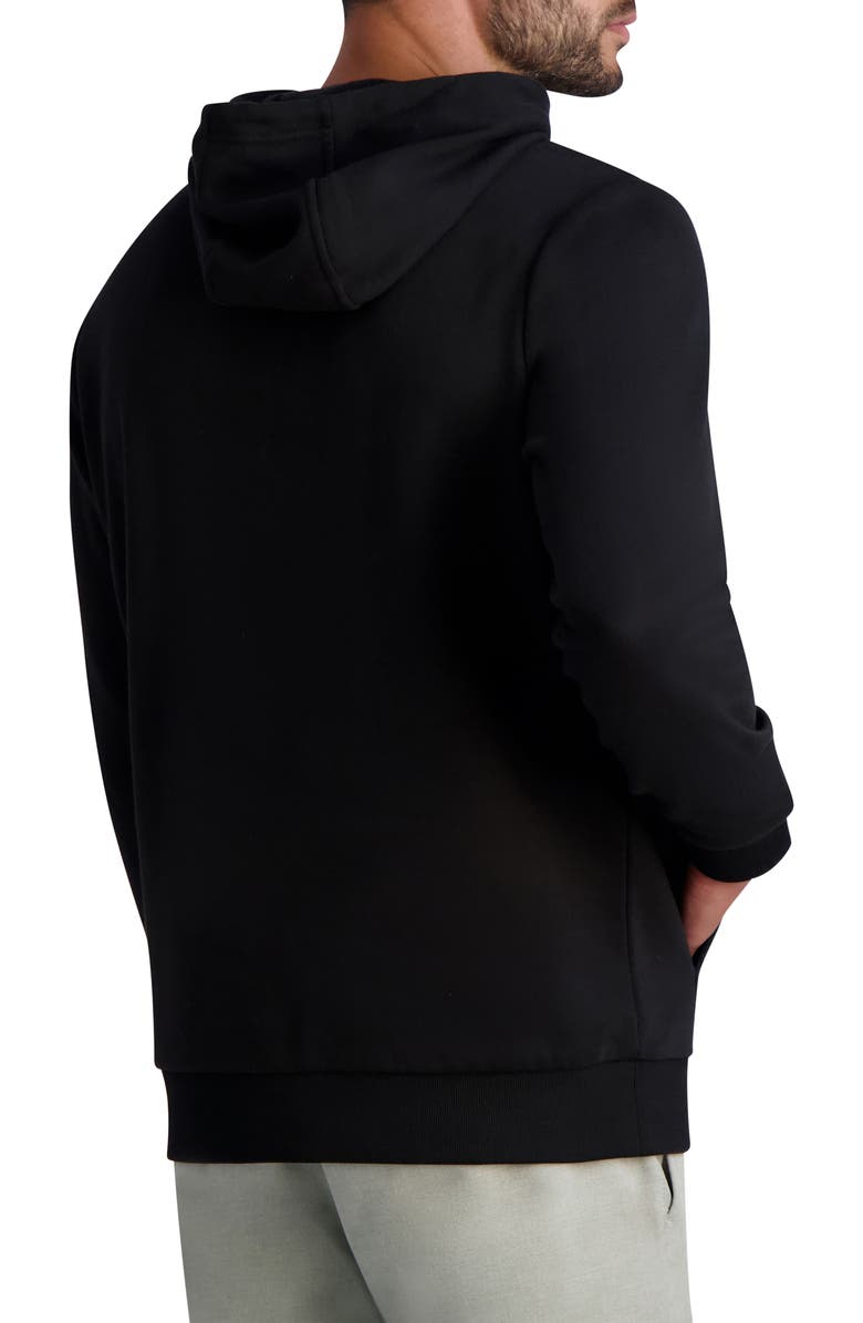KARL LAGERFELD PARIS Kocktail Karl Graphic Hoodie, Alternate, color,