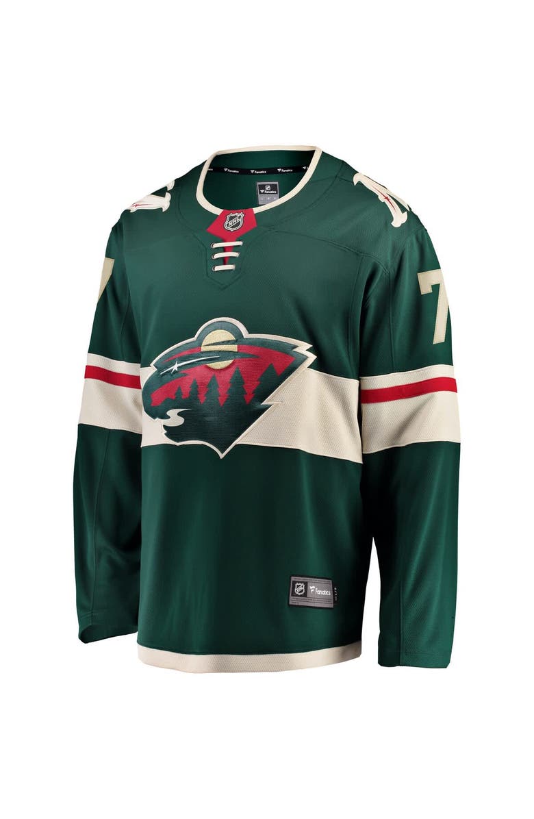 FANATICS Men's Fanatics Brock Faber Green Minnesota Wild Home Breakaway Player Jersey, Alternate, color, 