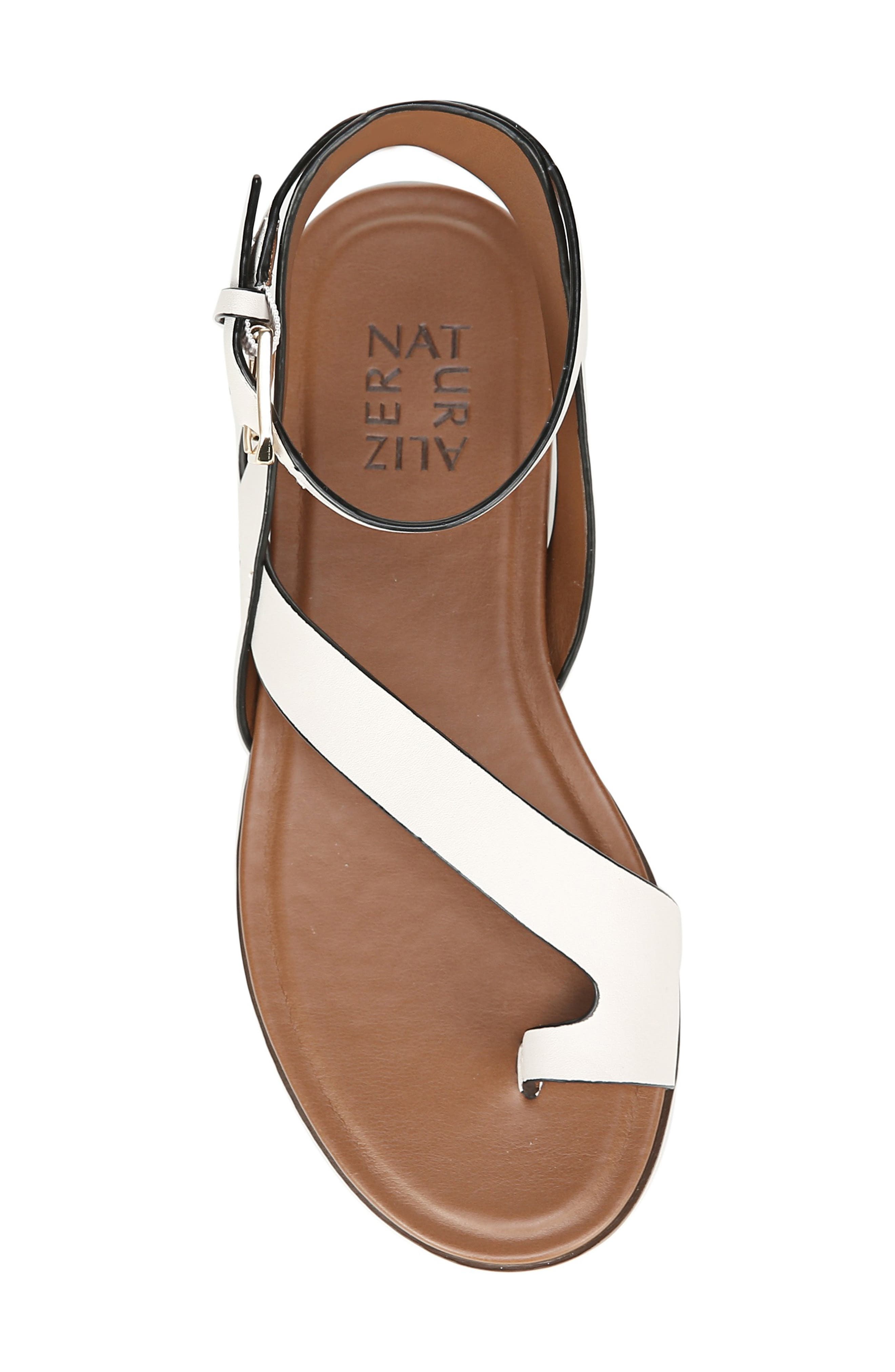 Tally Ankle Strap Sandal, Alternate, color, ALABASTER LEATHER