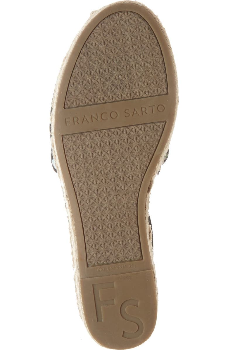 Franco Sarto 'Lariza' Espadrille Platform Sandal, Alternate, color,