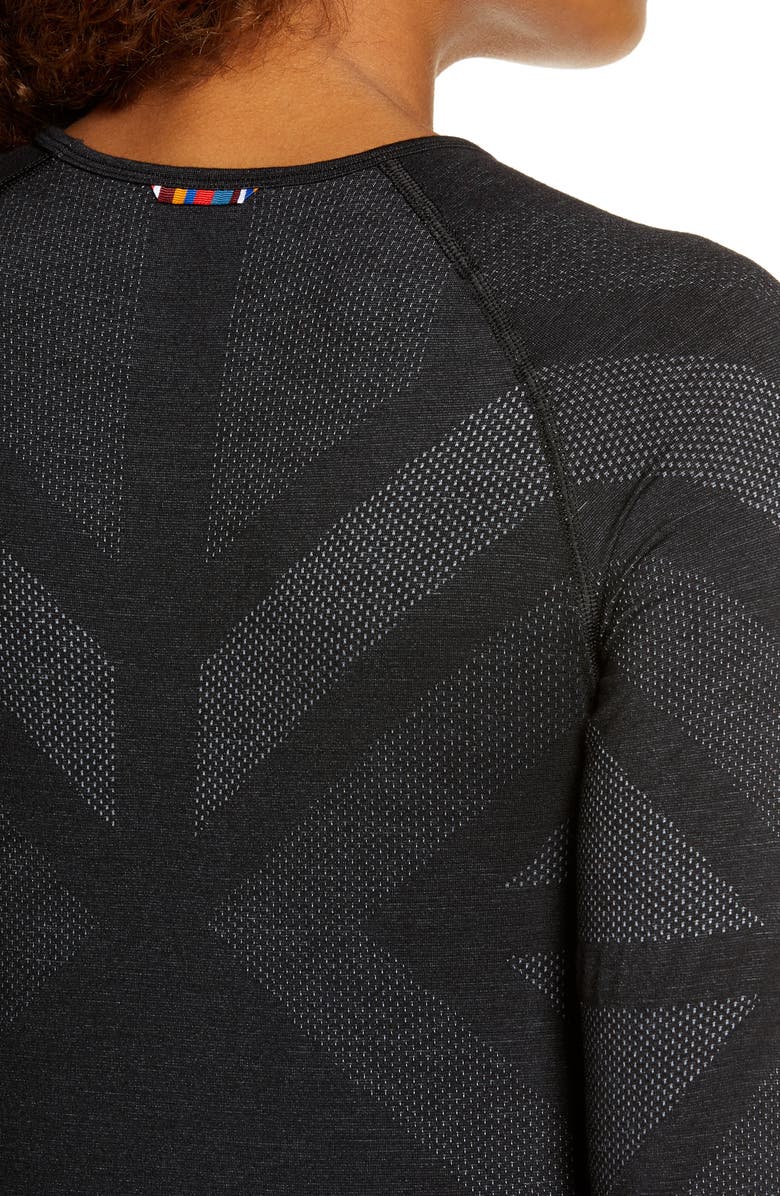 Odlo Women's Natural + Kinship Warm Base Layer Top, Alternate, color, 