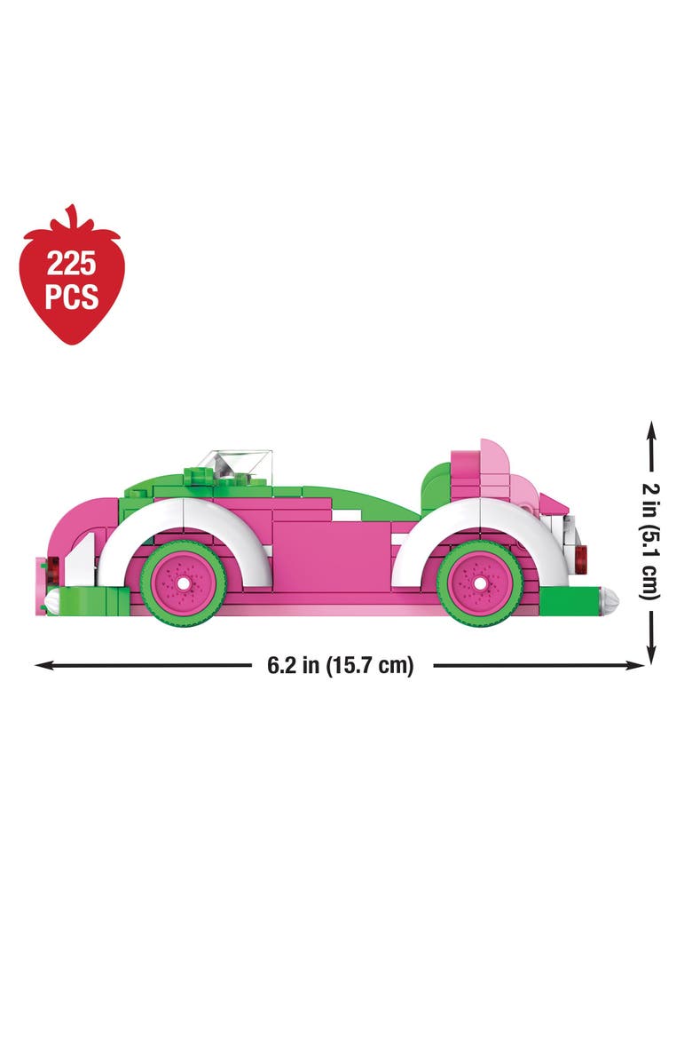Brickcraft Strawberry Shortcake Berry Cruiser Building Set, Alternate, color, Pink