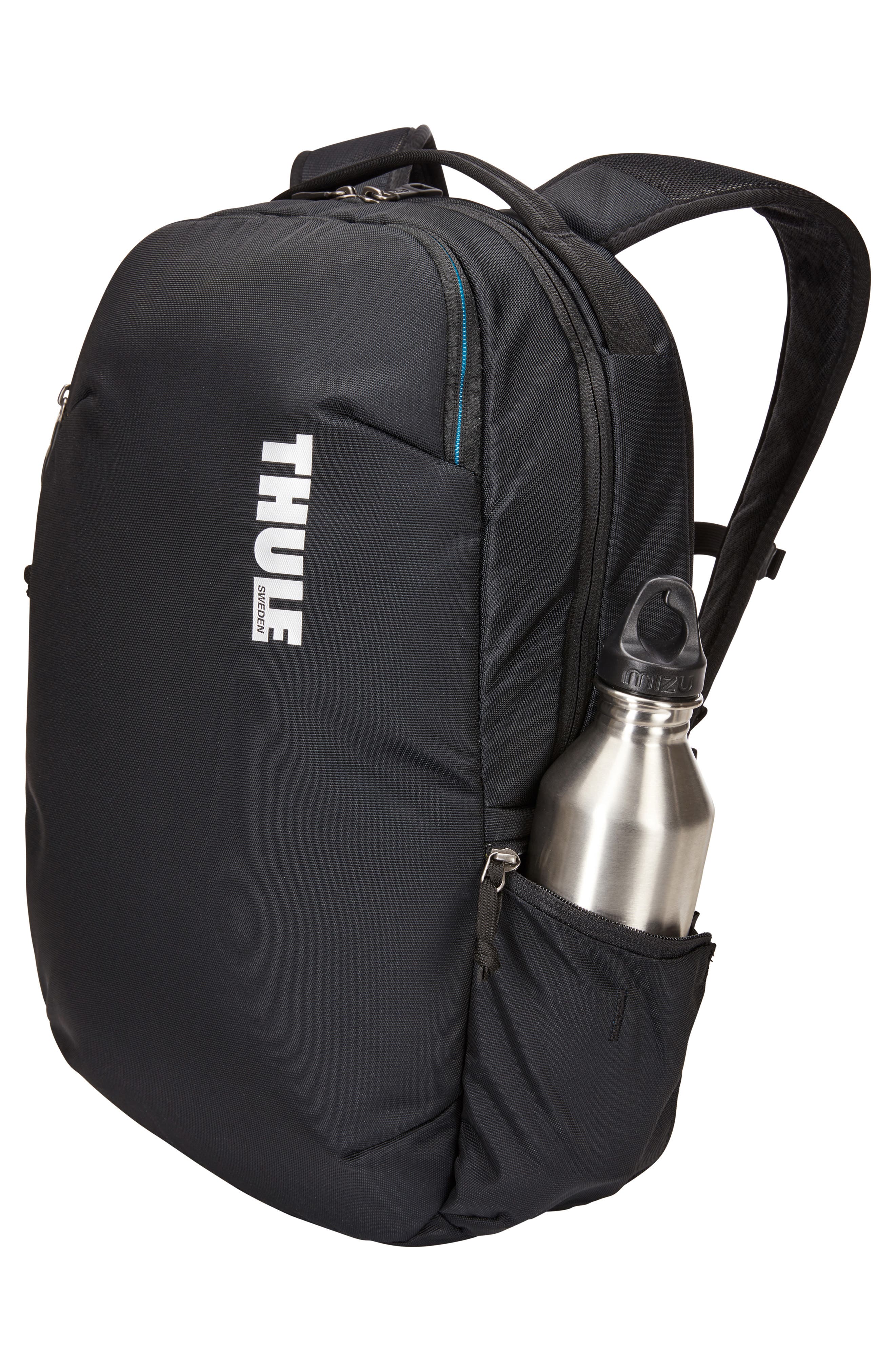 Thule Subterra 23-Liter Water Resistant Black Backpack, Alternate, color, 