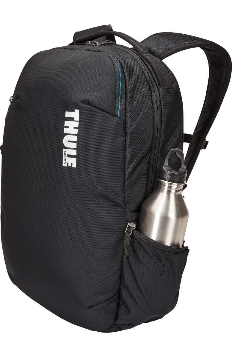 Thule Subterra 23-Liter Water Resistant Black Backpack, Alternate, color,