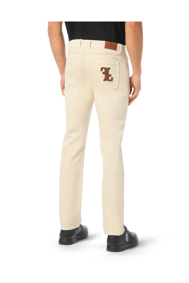 Jeans Straight Cut Men, Alternate, color, beigepython