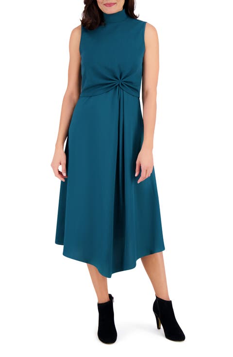 Knit Popover A-Line Dress