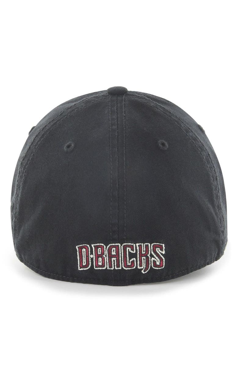 '47 Men's '47 Black Arizona Diamondbacks Franchise Logo Fitted Hat, Alternate, color,