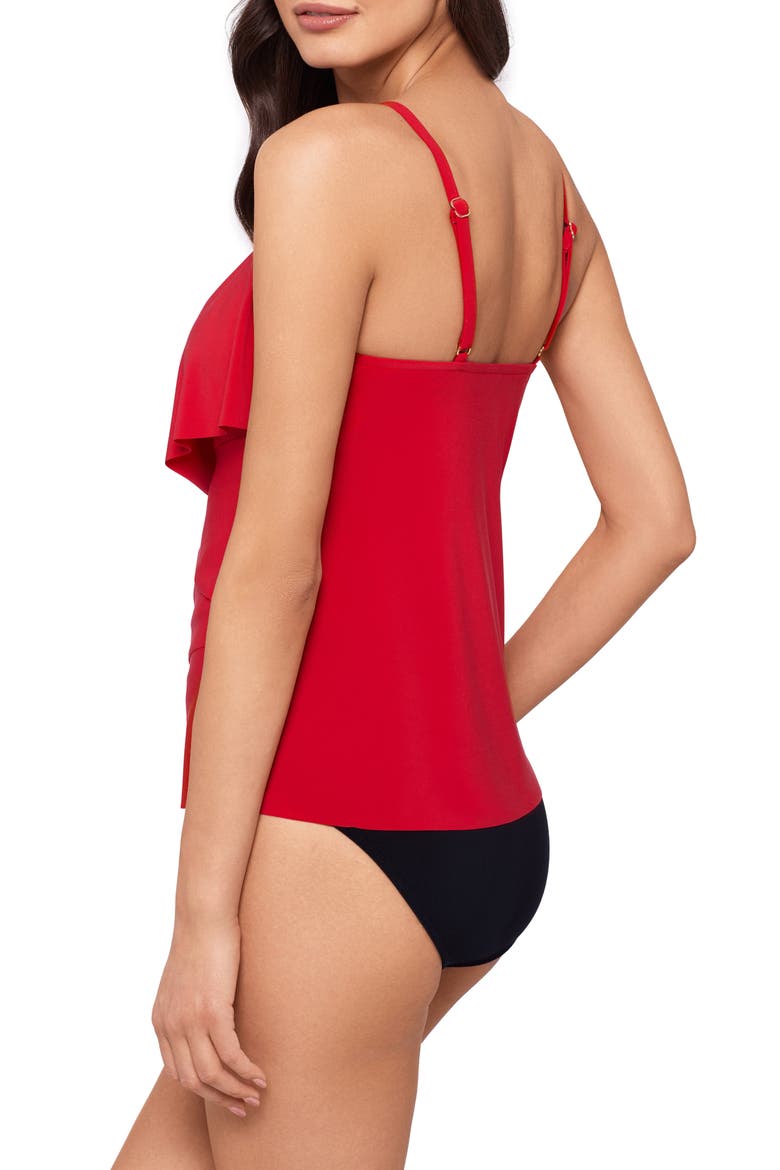 Chloe Tankini Top, Alternate, color, MARS