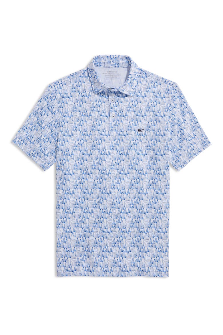 Nautical Print Sankaty Polo, Alternate, color, RACE SAIL WHITE CAP