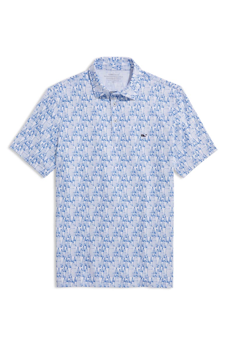 vineyard vines Nautical Print Sankaty Polo, Alternate, color,