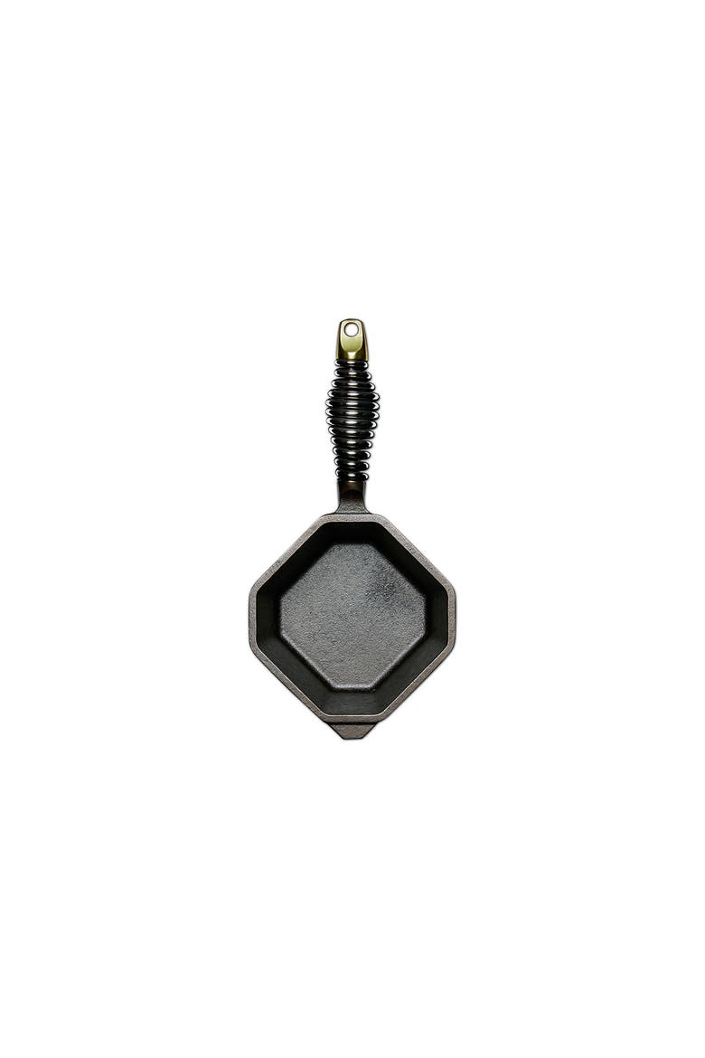 1 Quart Cast Iron Sauce Pan, Main, color, Black