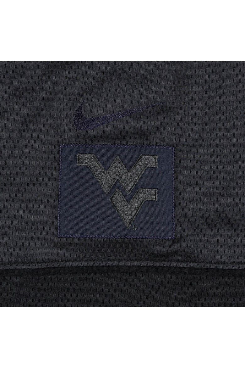 Men's Nike Charcoal West Virginia Mountaineers Performance Fast Break Shorts, Alternate, color, Charcoal