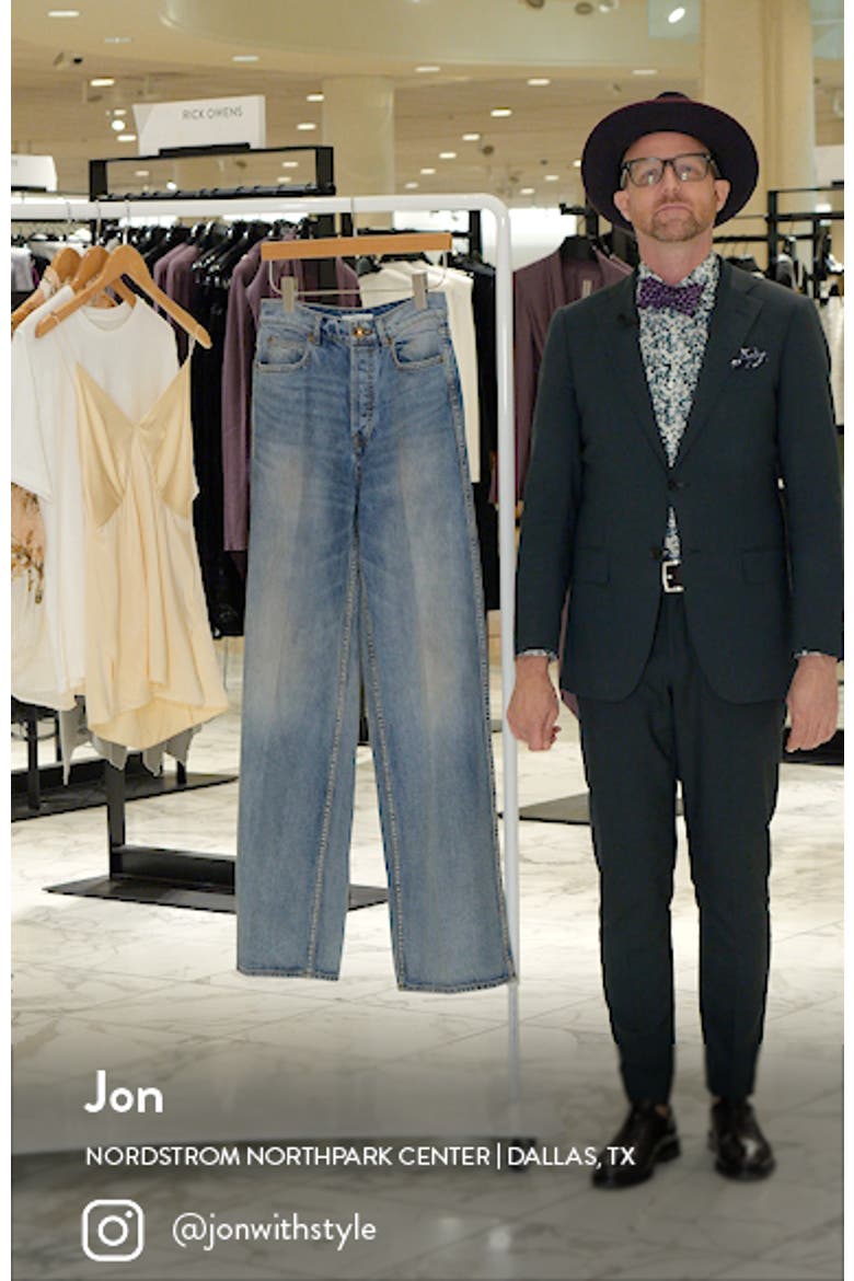 Luminosity Straight Leg Jeans video