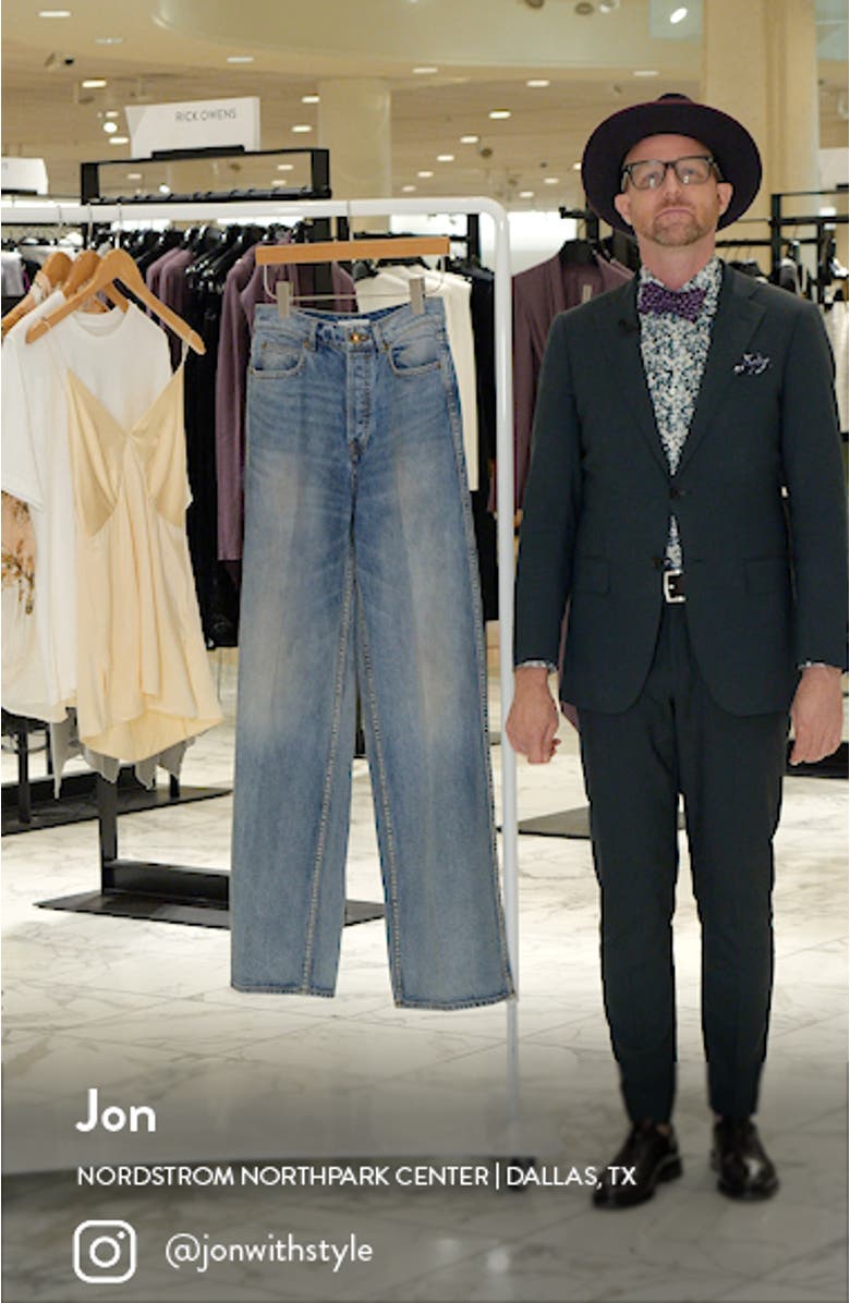 Luminosity Straight Leg Jeans, sales video thumbnail