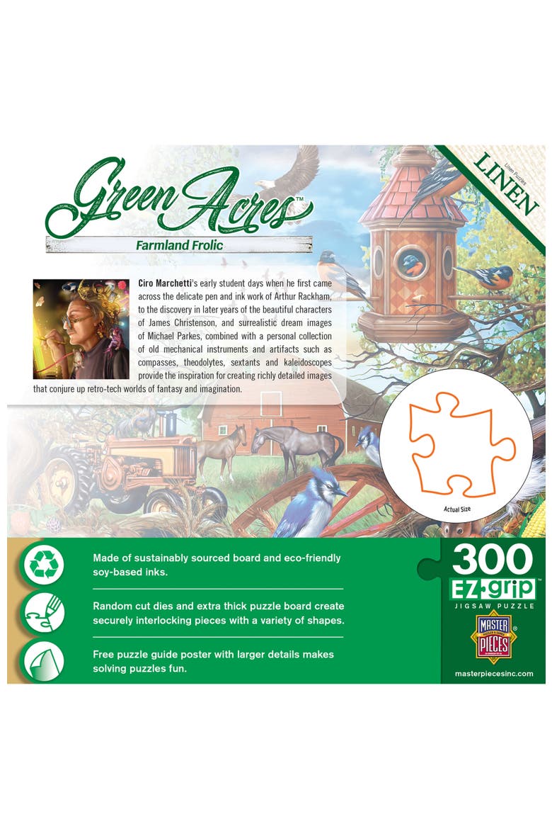 Farmland Frolic 300 Piece Jigsaw Puzzle, Alternate, color, Multicolor