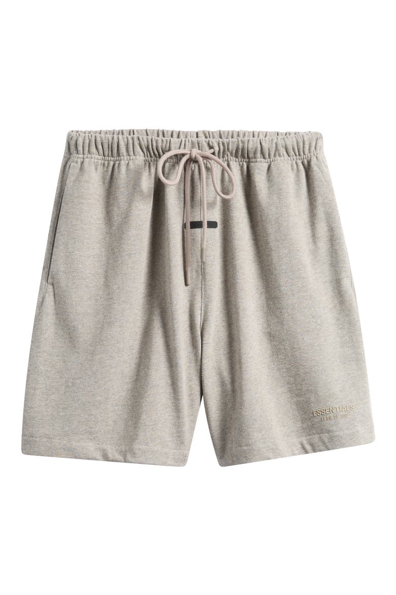 Classic Fit Cotton Jersey Sweat Shorts, Alternate, color, WARM HEATHER