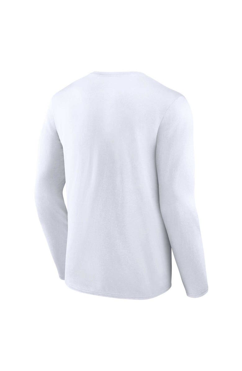 FANATICS Men's Fanatics Branded White Kentucky Wildcats Distressed Arch Over Logo Long Sleeve T-Shirt, Alternate, color, 