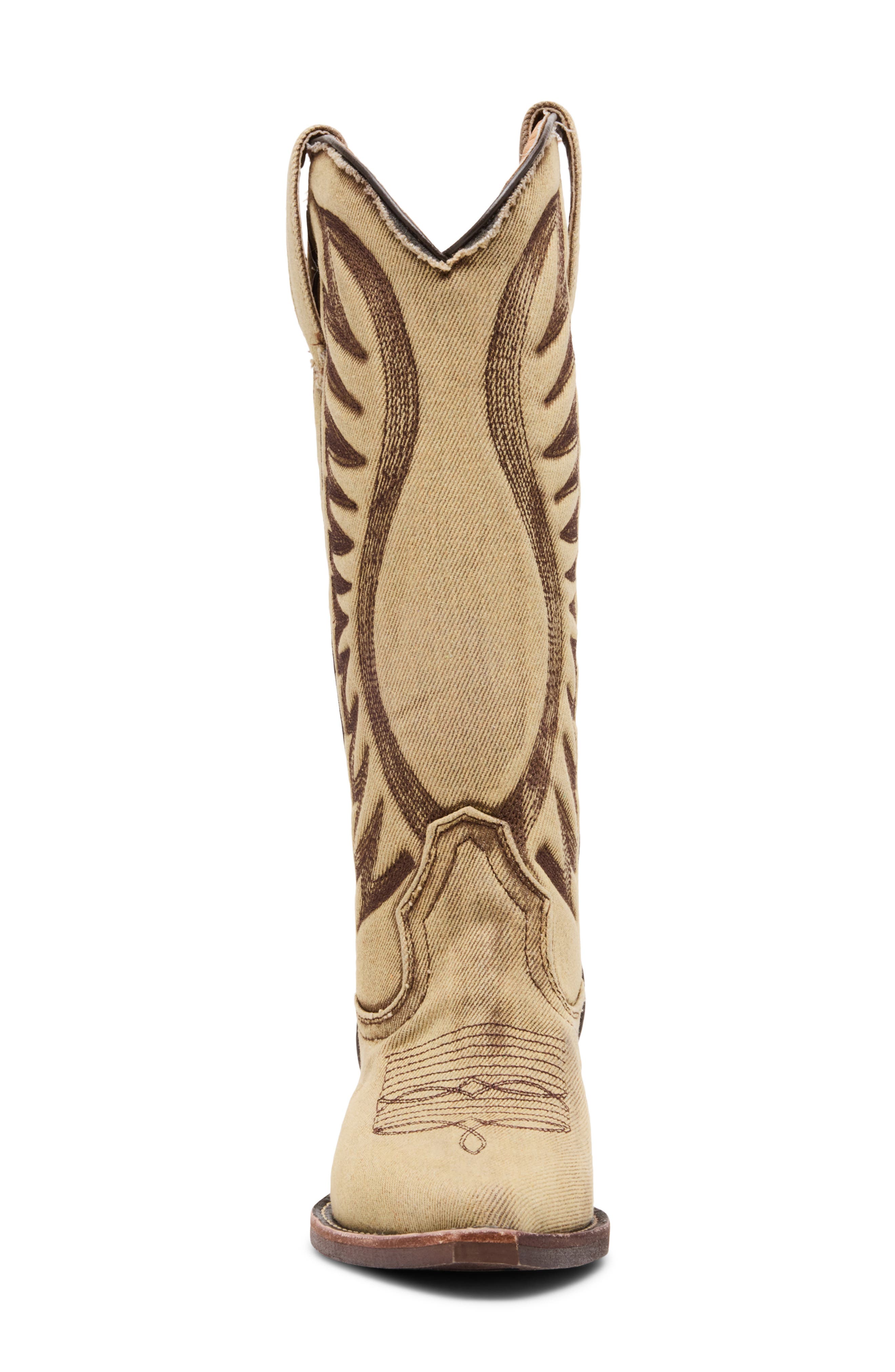 Steve Madden Albany Western Boot, Alternate, color, Khaki Multi