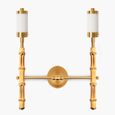 Wooden Rechargeable Double Wall Light