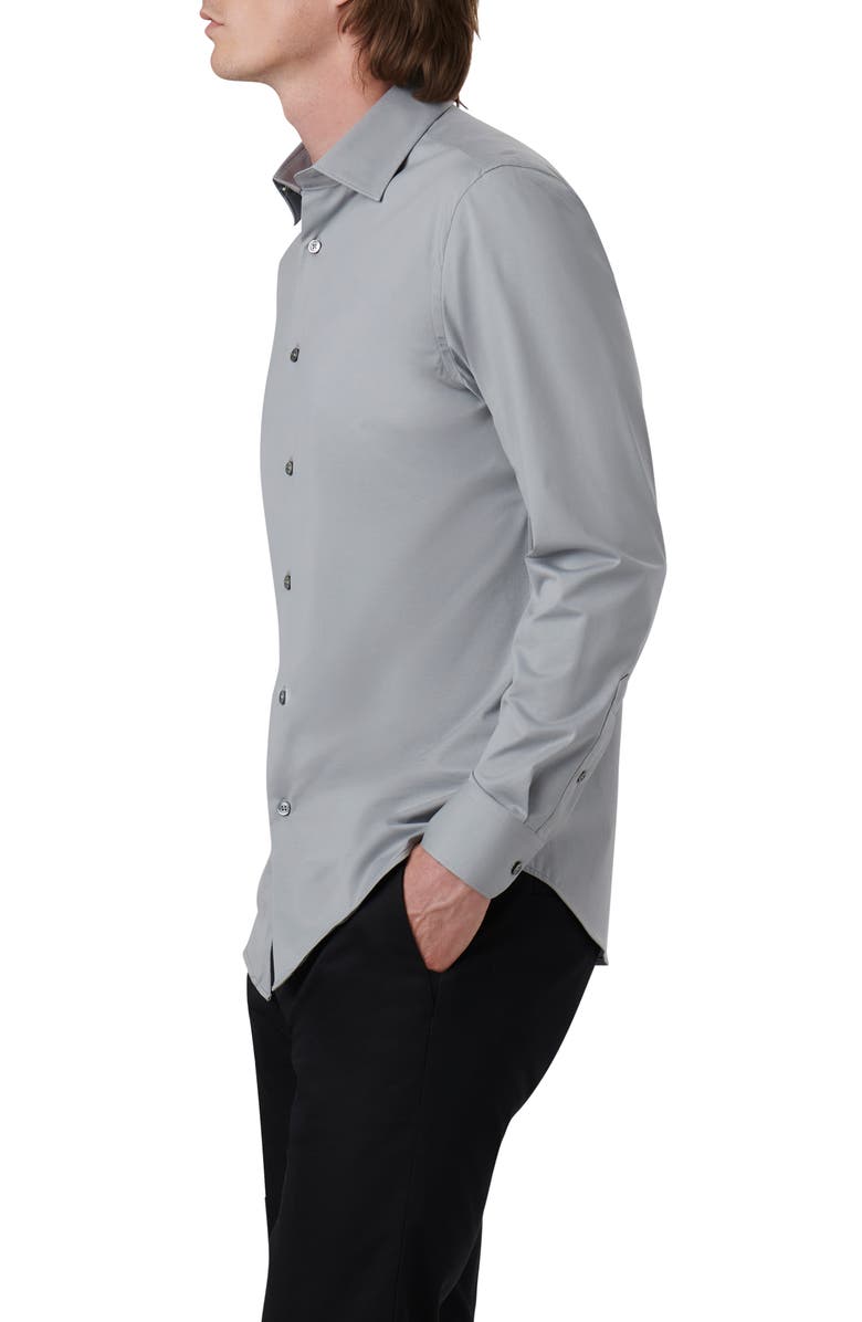 Bugatchi James OoohCotton<sup>®</sup> Button-Up Shirt, Alternate, color, 