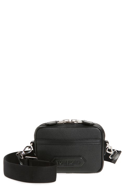 Mini Calfskin Leather Crossbody Bag