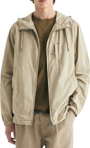 Scalpers Skull hooded jacket tone