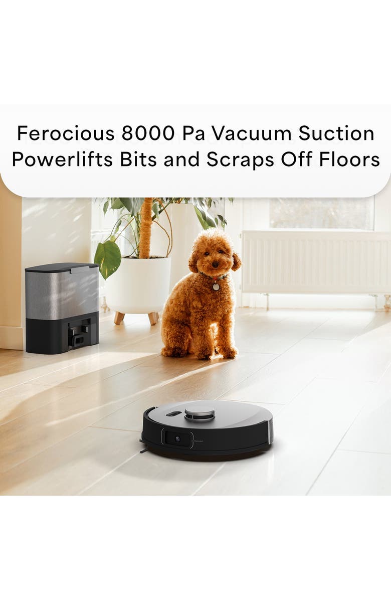 BOBSWEEP UltraVision Object-Aware Robot Vacuum & Mop, Alternate, color, Stainless Steel