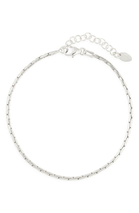 Sterling Silver Flexible Chain Bracelet