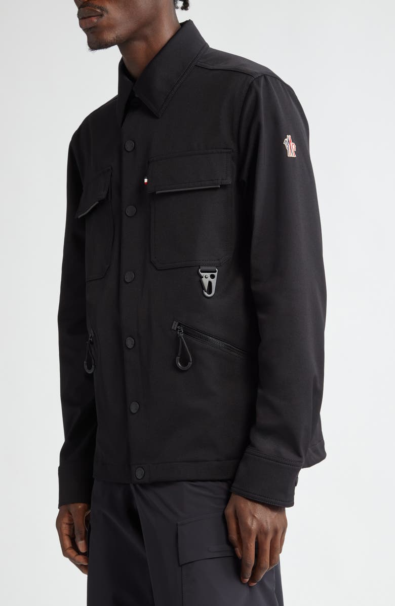 Moncler Vadret Shirt Jacket, Alternate, color, 