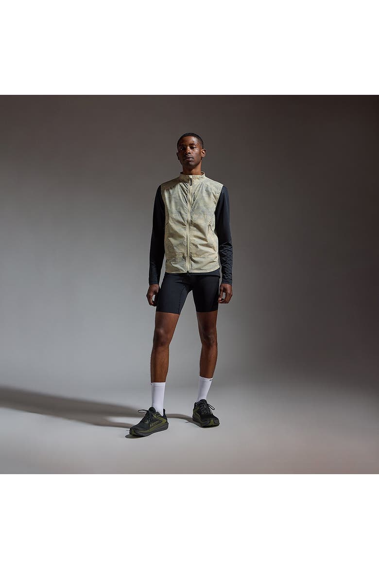 Concurve Electro Windbreaker Vest - Men's, Alternate, color, Crushed_Tech Beige/Lab Gray