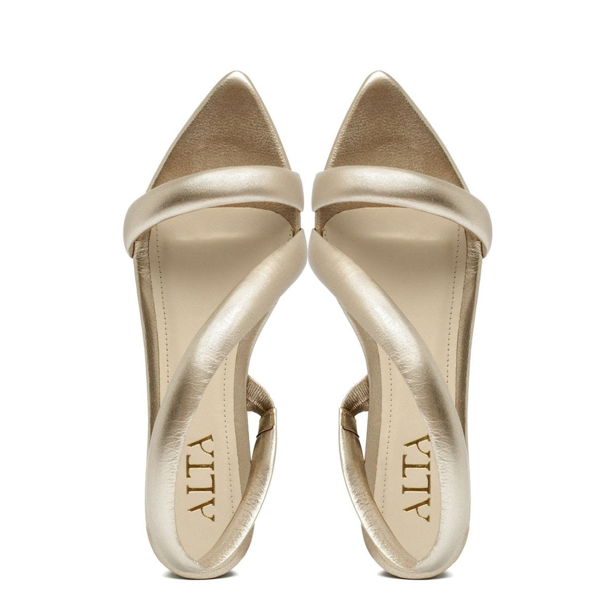 Lunna Sandals, Alternate, color, Gold