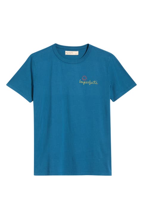 Surfin' Monkey Graphic Crewneck T-Shirt