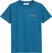 Imperfects Surfin' Monkey Graphic Crewneck T-Shirt