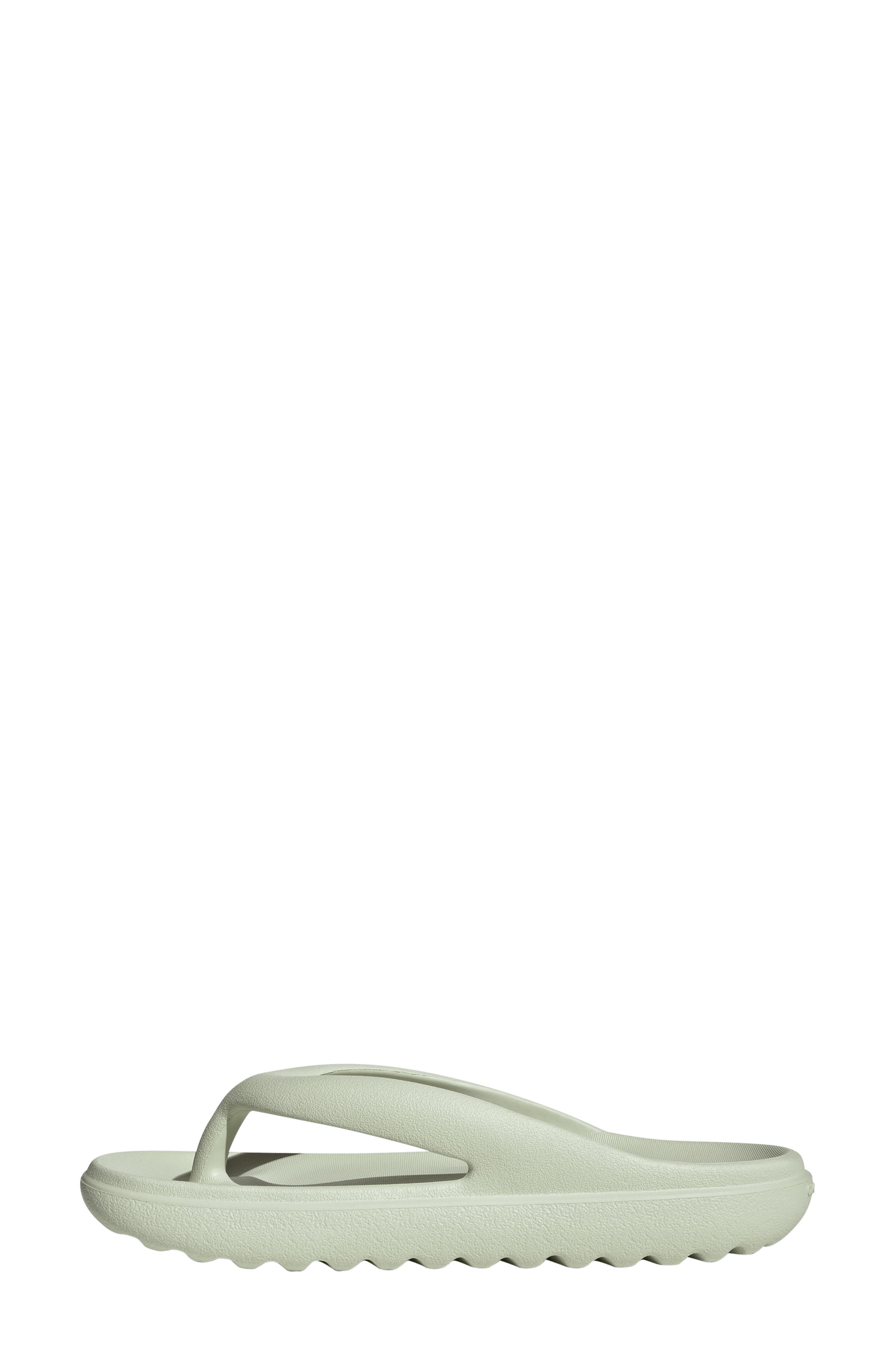 adidas Adilette Lumia Flip Flop, Alternate, color, Linen Green/ Green/ Green