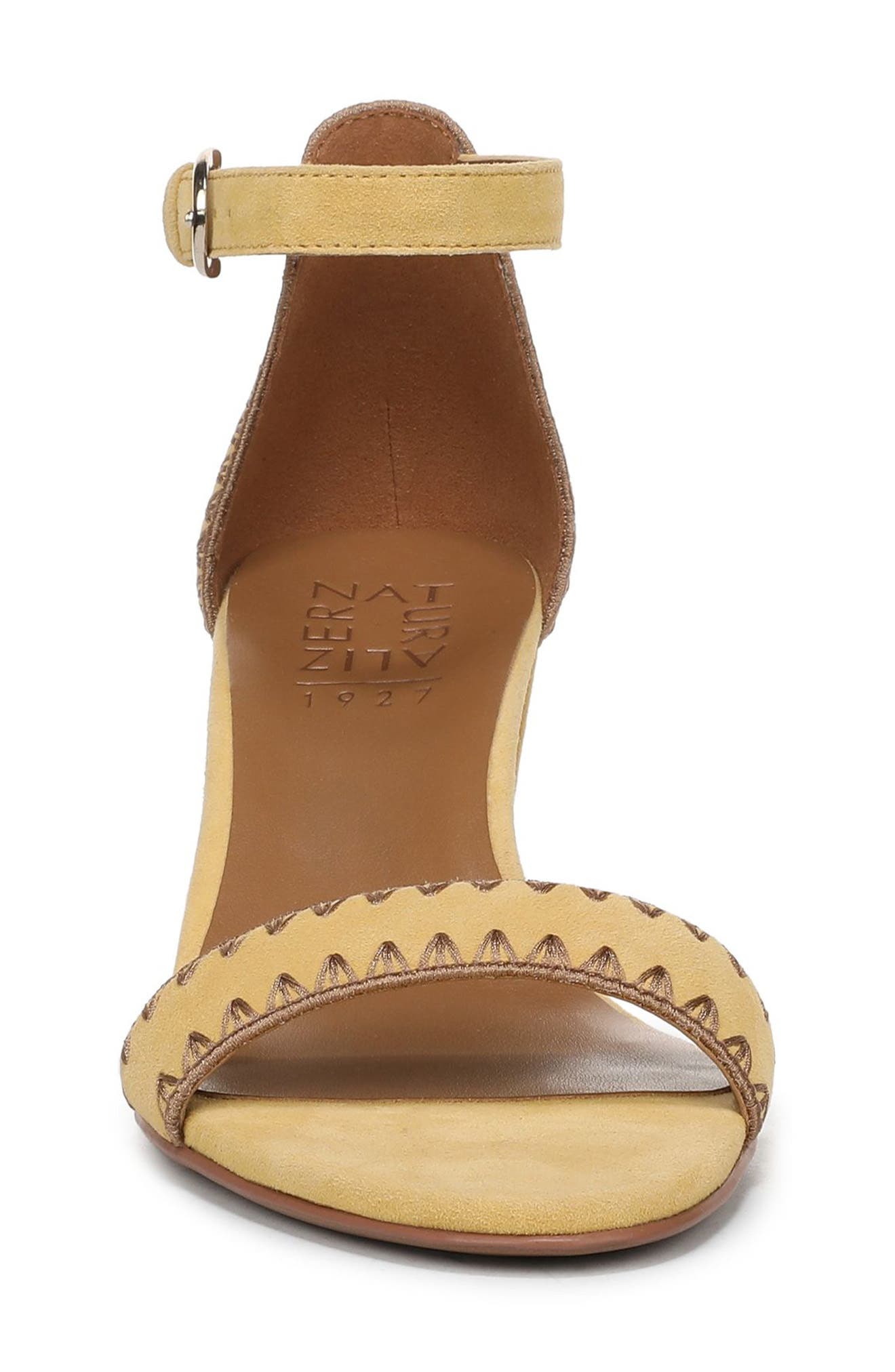 Naturalizer Vera Ankle Strap Sandal, Alternate, color, Beehive Yellow