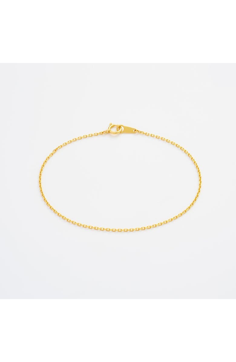 7879 Diamond Cut Cable Chain Bracelet, Main, color, Platinum