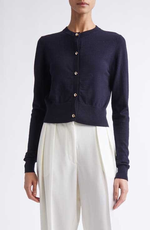 Arlette Merino Wool Blend Cardigan