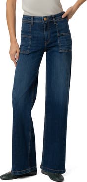 KUT from the Kloth The Jean High Waist Wide Leg Jeans