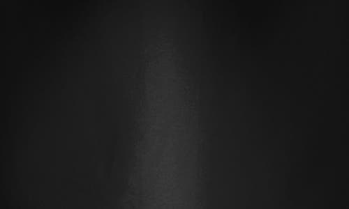Alfred Sung Off The Shoulder Satin Column Gown In Black