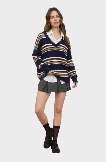 Pullover V-Neck Sweater