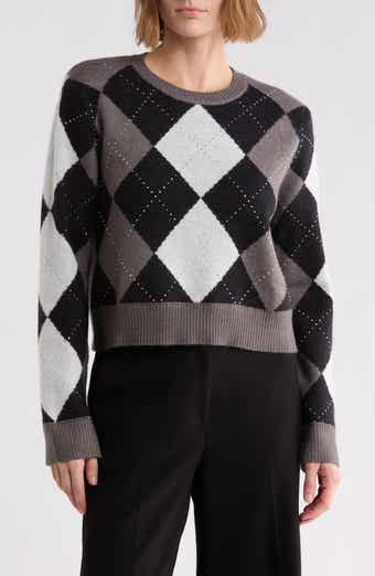Argyle Crewneck Sweater