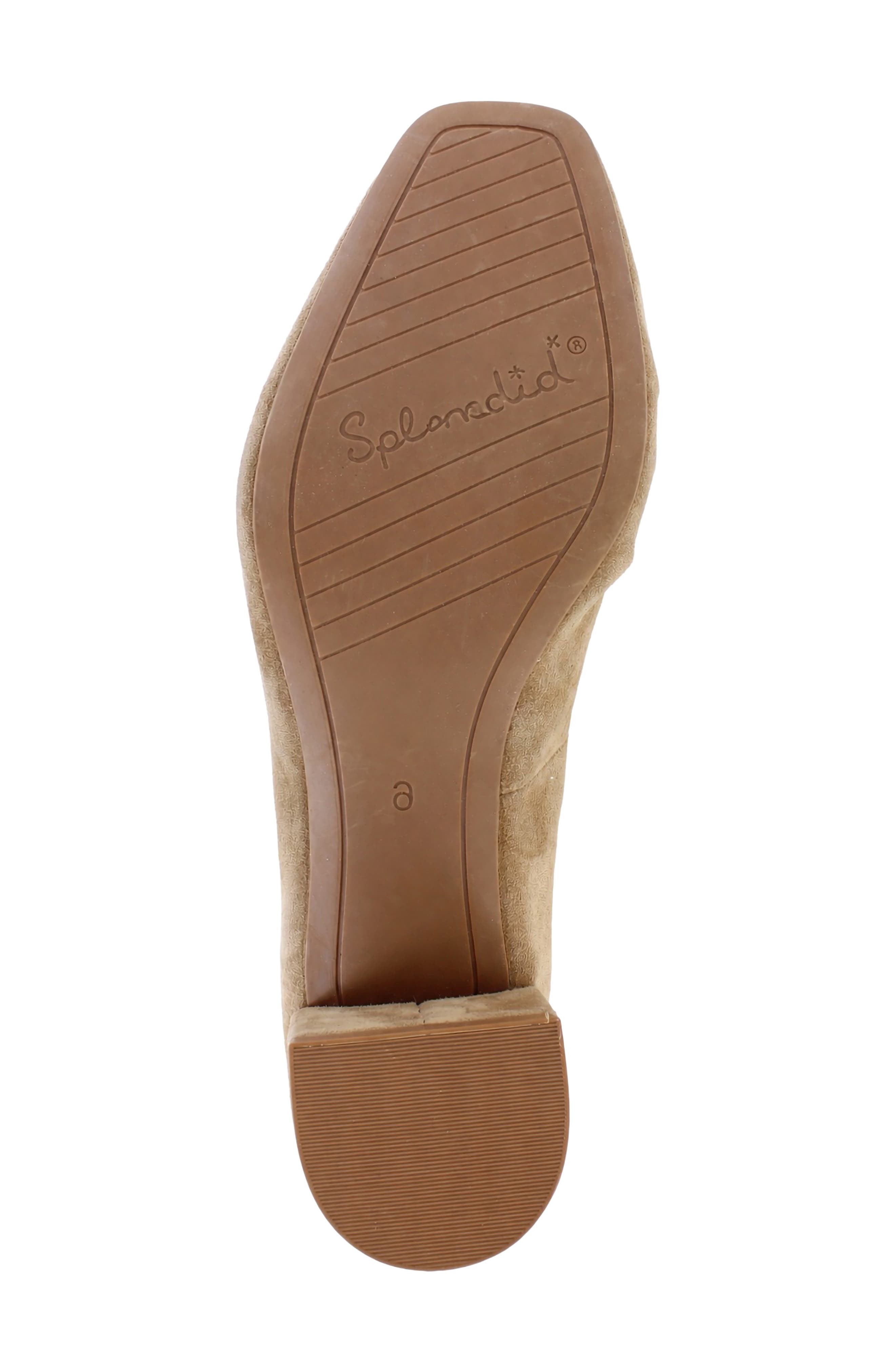 Jade Suede Pump, Alternate, color, GOLDEN BROWN