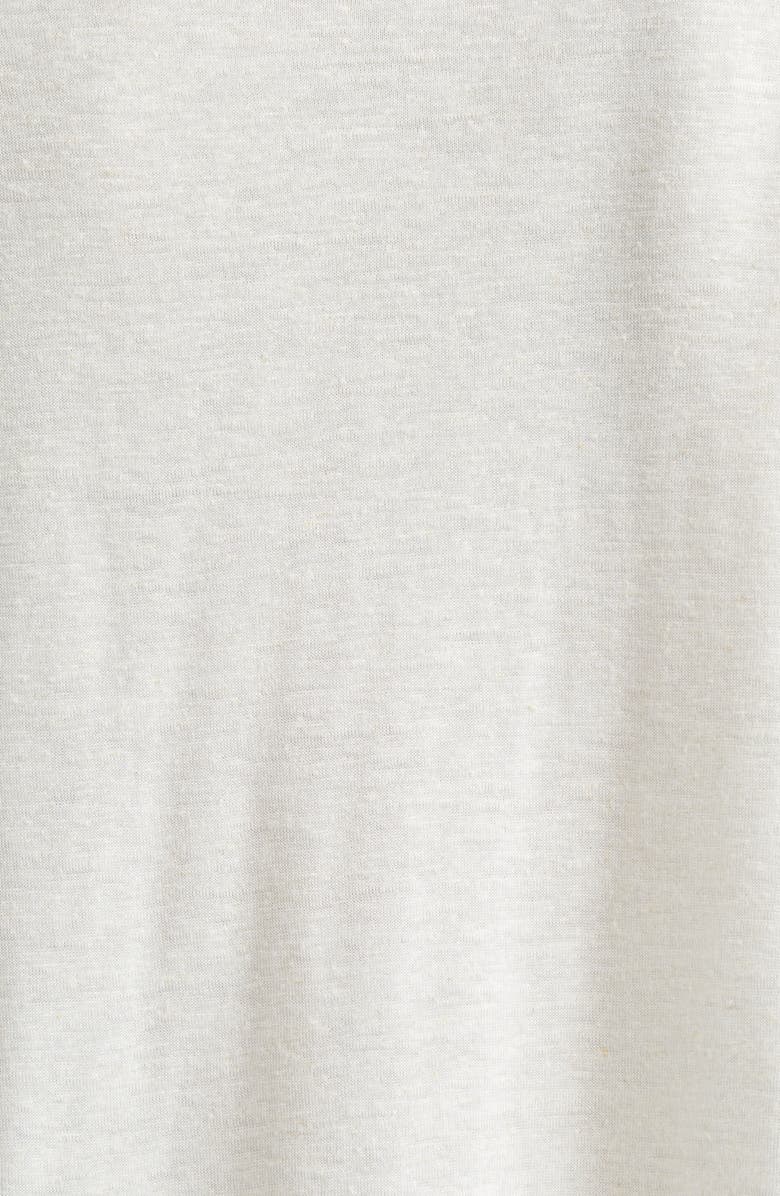 Stella McCartney Beaded Logo T-Shirt, Alternate, color, Cream