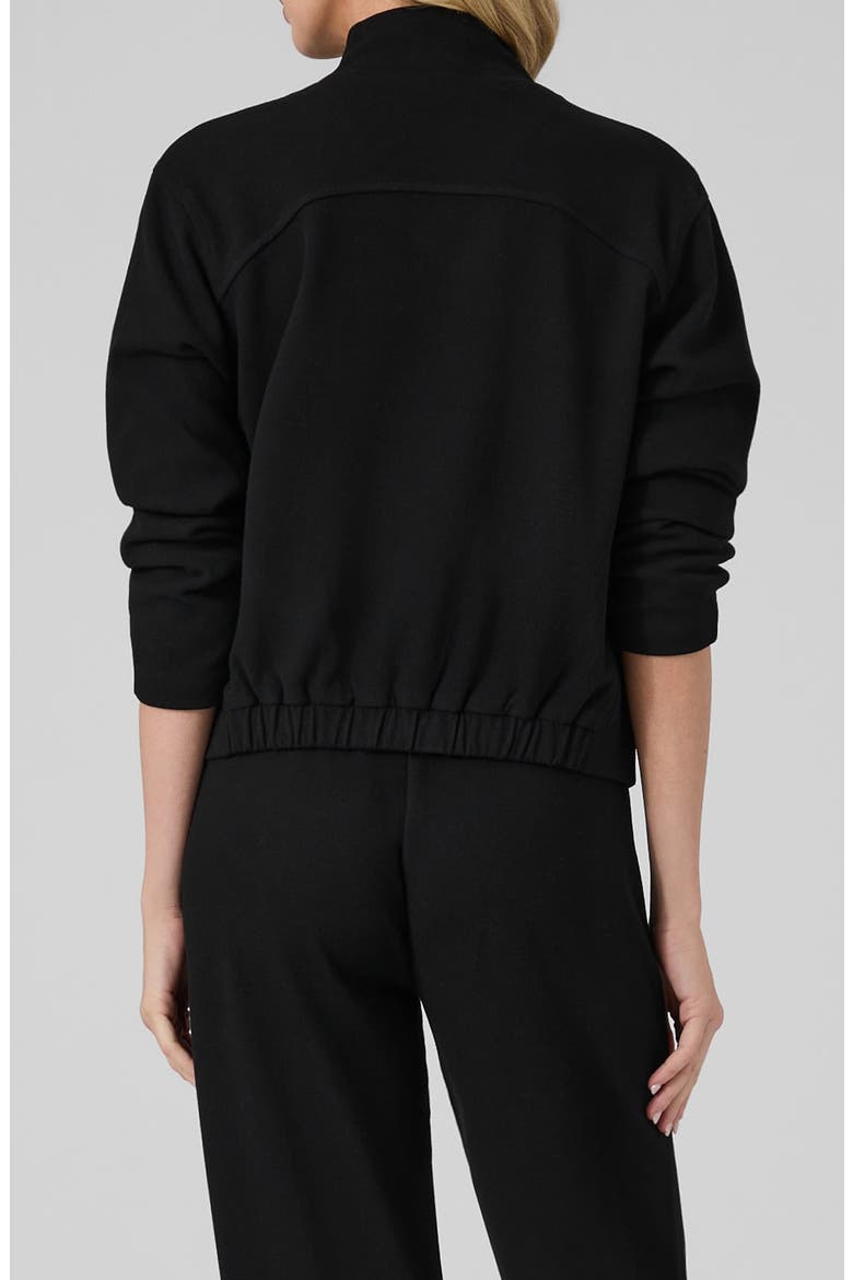 Marilu Full Zip Jacket, Alternate, color, JET BLACK